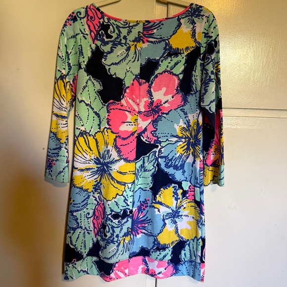 Lilly Pulitzer Marlowe Floral Dress Big Flirt Size Medium - Picture 6 of 7